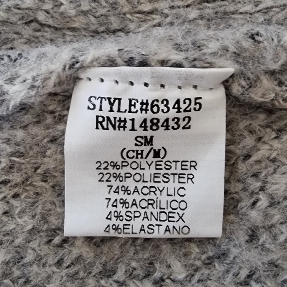 Becool beige pinstripe print coat/ trench coat size S/M - Picture 6 of 7